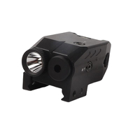 LED Flashlight with Mini Red Laser Sight