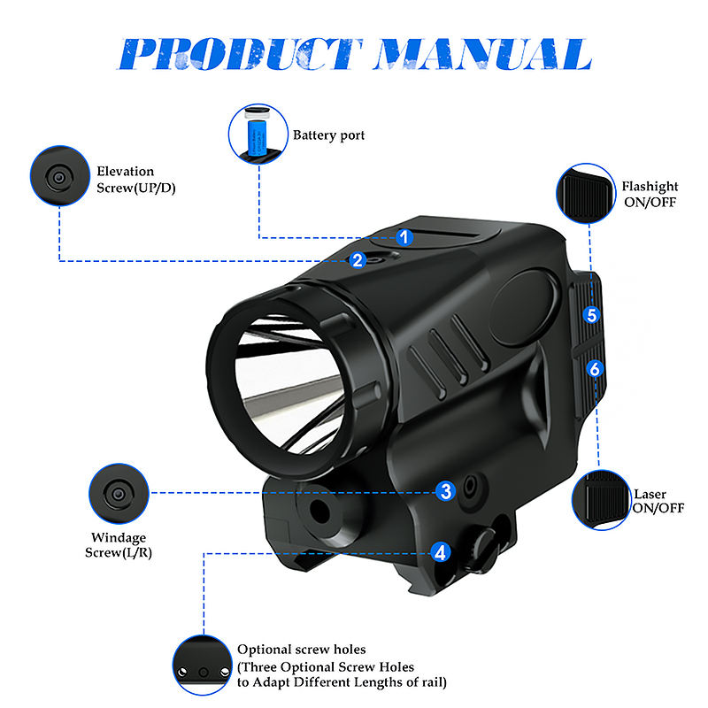 Green Tactical Laser Beam Dot Sight Scope Red Dot Laser Sight Scope